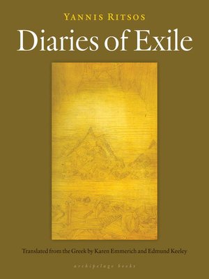 Diaries of Exile - ebook